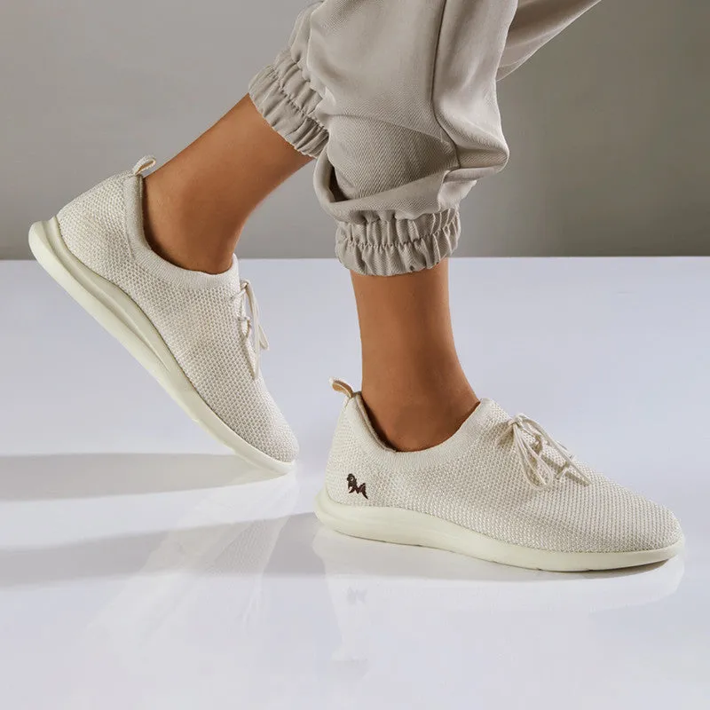 Neeman's ReLive Knit Sneakers for Men | Tusk Ivory | Light-Weight & Comfortable